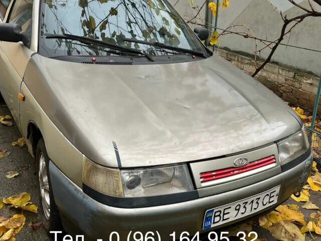 Бежевый ВАЗ 2110, объемом двигателя 1.6 л и пробегом 2 тыс. км за 1200 $, фото 1 на Automoto.ua