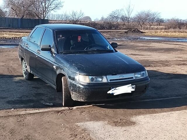 Черный ВАЗ 2110, объемом двигателя 0 л и пробегом 170 тыс. км за 1000 $, фото 1 на Automoto.ua