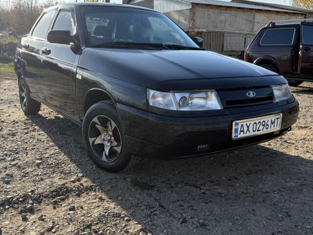Черный ВАЗ 2110, объемом двигателя 1.6 л и пробегом 250 тыс. км за 1400 $, фото 1 на Automoto.ua