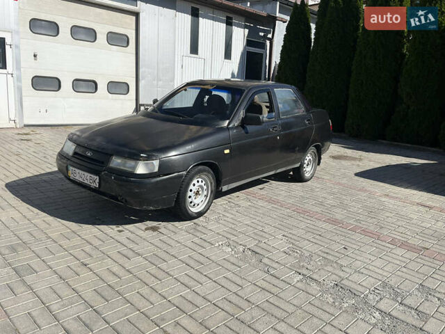 Черный ВАЗ 2110, объемом двигателя 1.5 л и пробегом 156 тыс. км за 990 $, фото 1 на Automoto.ua