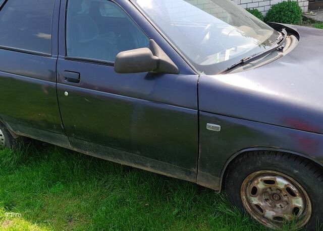 Черный ВАЗ 2110, объемом двигателя 2 л и пробегом 1 тыс. км за 500 $, фото 1 на Automoto.ua