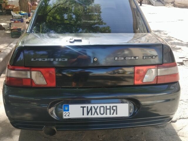 Чорний ВАЗ 2110, об'ємом двигуна 1.5 л та пробігом 256 тис. км за 3100 $, фото 1 на Automoto.ua