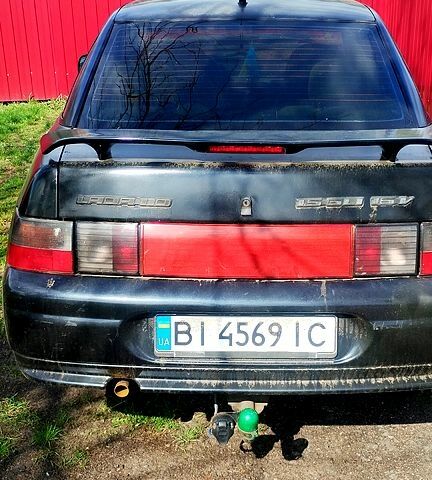 Чорний ВАЗ 2110, об'ємом двигуна 1.5 л та пробігом 200 тис. км за 1000 $, фото 1 на Automoto.ua