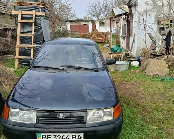 Черный ВАЗ 2110, объемом двигателя 1.5 л и пробегом 361 тыс. км за 1379 $, фото 1 на Automoto.ua