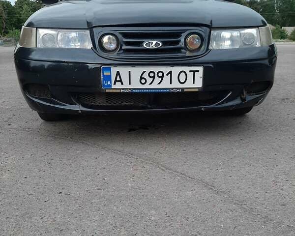 Черный ВАЗ 2110, объемом двигателя 1.5 л и пробегом 180 тыс. км за 1205 $, фото 1 на Automoto.ua