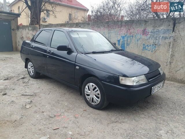 Черный ВАЗ 2110, объемом двигателя 1.5 л и пробегом 175 тыс. км за 2600 $, фото 1 на Automoto.ua