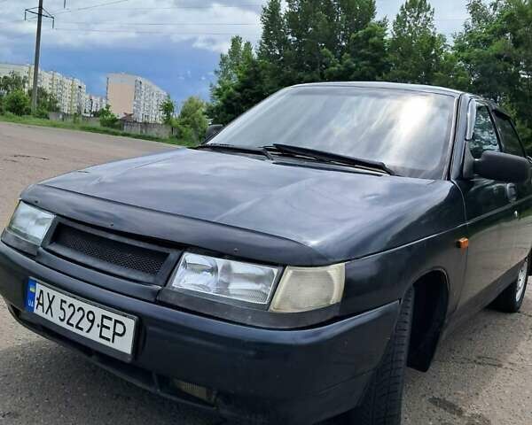Черный ВАЗ 2110, объемом двигателя 1.5 л и пробегом 319 тыс. км за 1250 $, фото 1 на Automoto.ua