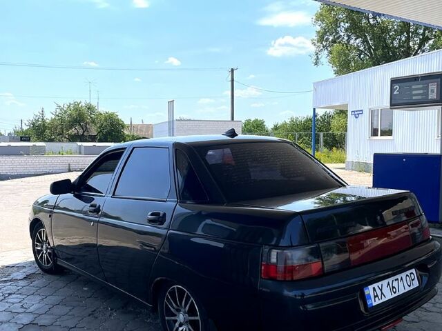 Черный ВАЗ 2110, объемом двигателя 1.5 л и пробегом 150 тыс. км за 2200 $, фото 1 на Automoto.ua