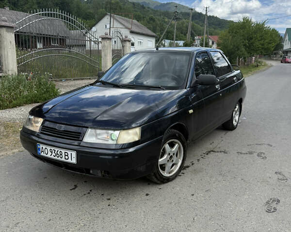 Черный ВАЗ 2110, объемом двигателя 1.5 л и пробегом 170 тыс. км за 1600 $, фото 1 на Automoto.ua
