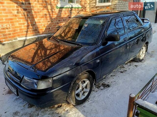 Черный ВАЗ 2110, объемом двигателя 1.5 л и пробегом 170 тыс. км за 1500 $, фото 1 на Automoto.ua