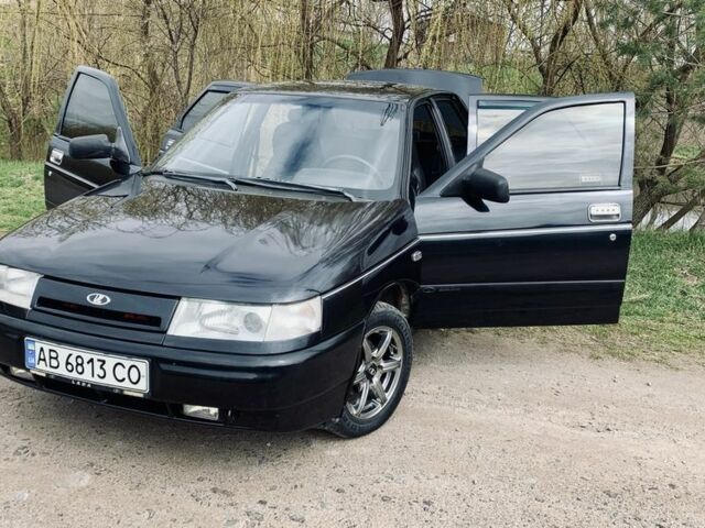 Черный ВАЗ 2110, объемом двигателя 1.6 л и пробегом 148 тыс. км за 2599 $, фото 1 на Automoto.ua