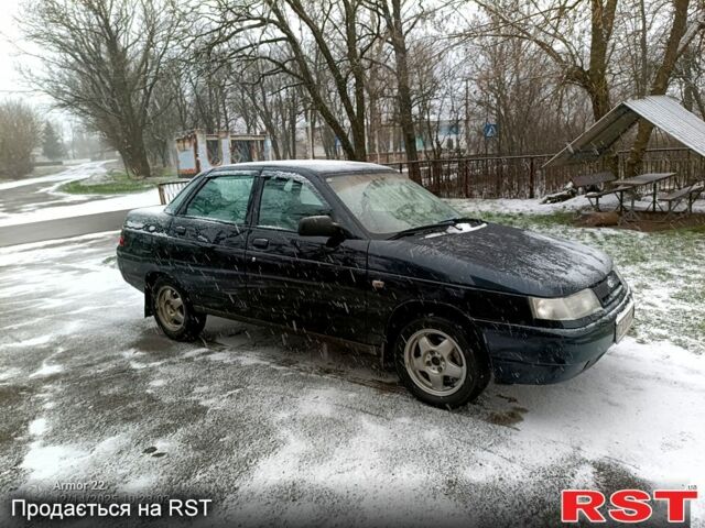 Черный ВАЗ 2110, объемом двигателя 1.6 л и пробегом 108 тыс. км за 2100 $, фото 1 на Automoto.ua