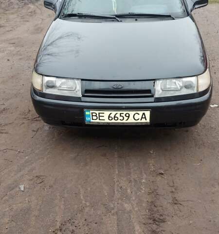 Черный ВАЗ 2110, объемом двигателя 1.6 л и пробегом 240 тыс. км за 1800 $, фото 1 на Automoto.ua