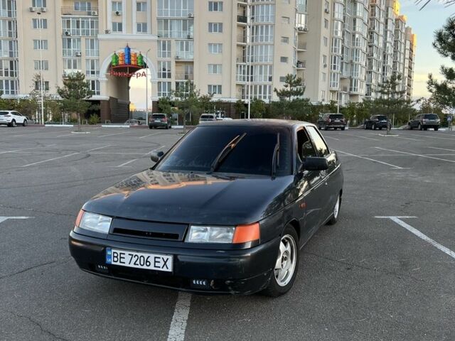 Черный ВАЗ 2110, объемом двигателя 1.6 л и пробегом 200 тыс. км за 1500 $, фото 1 на Automoto.ua