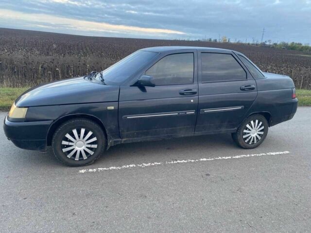 Чорний ВАЗ 2110, об'ємом двигуна 1.6 л та пробігом 177 тис. км за 1744 $, фото 1 на Automoto.ua