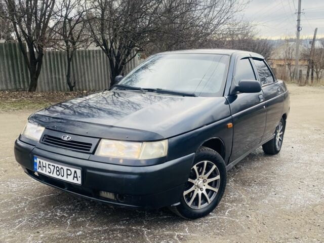 Чорний ВАЗ 2110, об'ємом двигуна 1.6 л та пробігом 200 тис. км за 1334 $, фото 1 на Automoto.ua