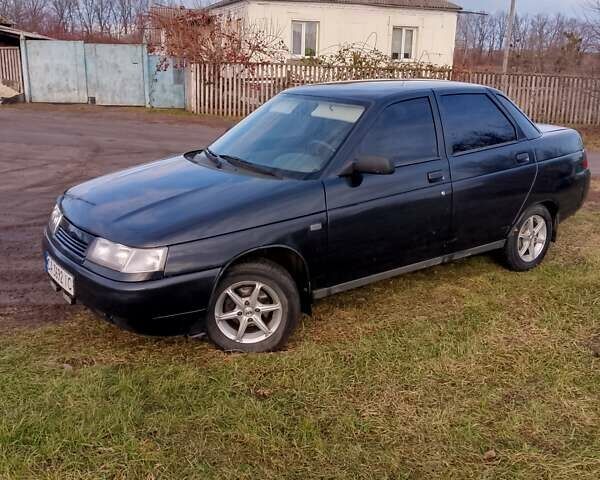 Черный ВАЗ 2110, объемом двигателя 1.6 л и пробегом 220 тыс. км за 2000 $, фото 1 на Automoto.ua