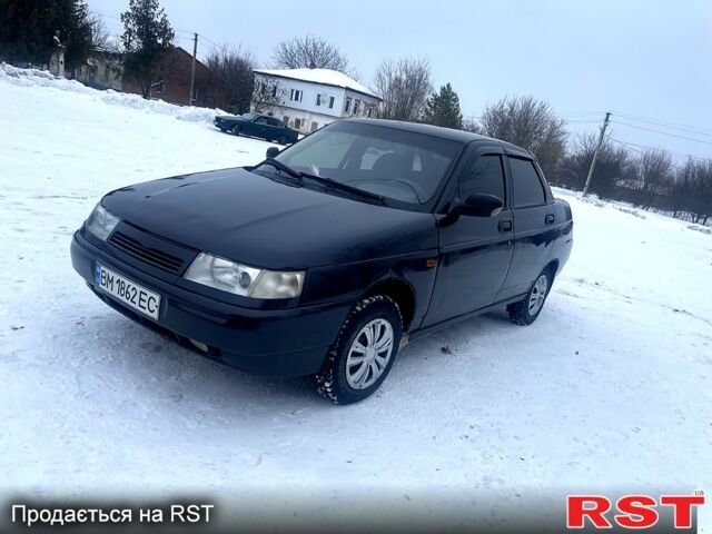 Чорний ВАЗ 2110, об'ємом двигуна 1.6 л та пробігом 200 тис. км за 1300 $, фото 1 на Automoto.ua