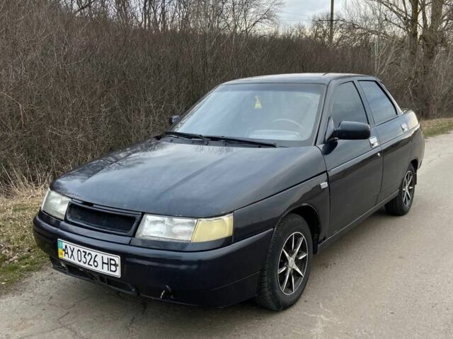 Черный ВАЗ 2110, объемом двигателя 1.6 л и пробегом 220 тыс. км за 1199 $, фото 1 на Automoto.ua