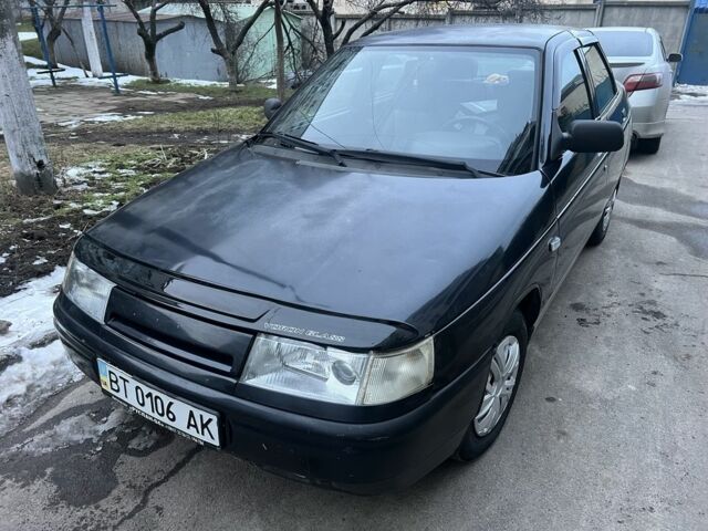 Черный ВАЗ 2110, объемом двигателя 1.6 л и пробегом 119 тыс. км за 2000 $, фото 1 на Automoto.ua