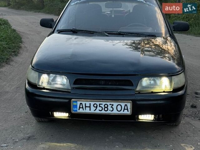 Черный ВАЗ 2110, объемом двигателя 1.6 л и пробегом 150 тыс. км за 1253 $, фото 1 на Automoto.ua