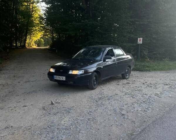Чорний ВАЗ 2110, об'ємом двигуна 1.6 л та пробігом 197 тис. км за 1850 $, фото 1 на Automoto.ua