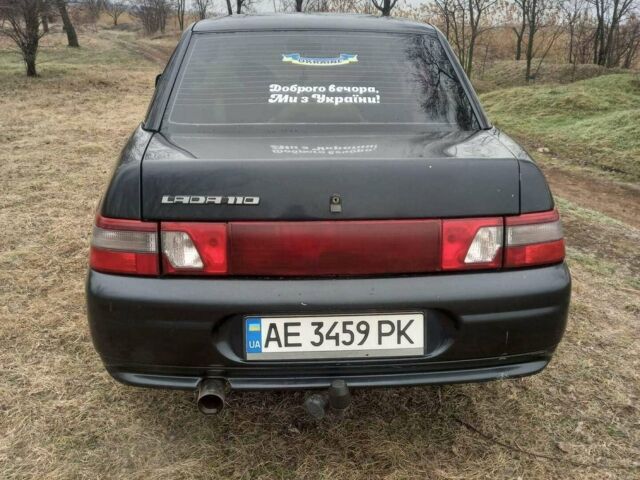 Чорний ВАЗ 2110, об'ємом двигуна 1.6 л та пробігом 250 тис. км за 2500 $, фото 1 на Automoto.ua