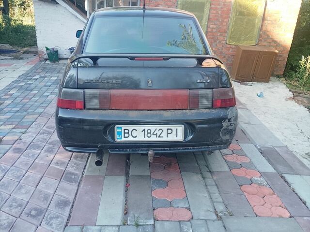 Черный ВАЗ 2110, объемом двигателя 1.6 л и пробегом 3 тыс. км за 850 $, фото 1 на Automoto.ua