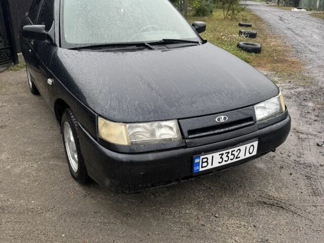 Черный ВАЗ 2110, объемом двигателя 1.6 л и пробегом 200 тыс. км за 1300 $, фото 1 на Automoto.ua