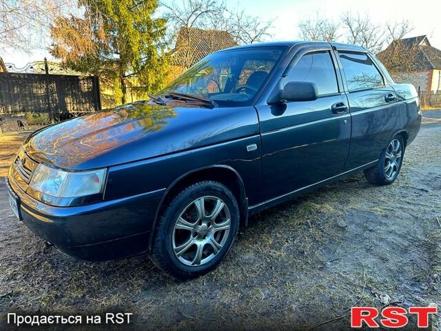 Черный ВАЗ 2110, объемом двигателя 1.6 л и пробегом 200 тыс. км за 1800 $, фото 1 на Automoto.ua