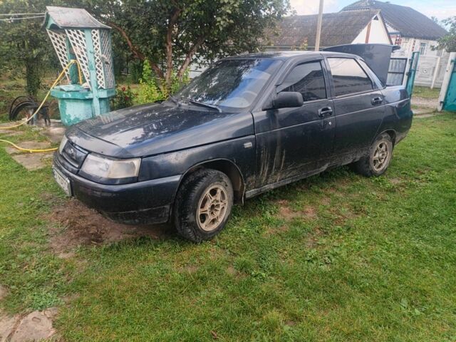 Чорний ВАЗ 2110, об'ємом двигуна 1.6 л та пробігом 170 тис. км за 551 $, фото 1 на Automoto.ua