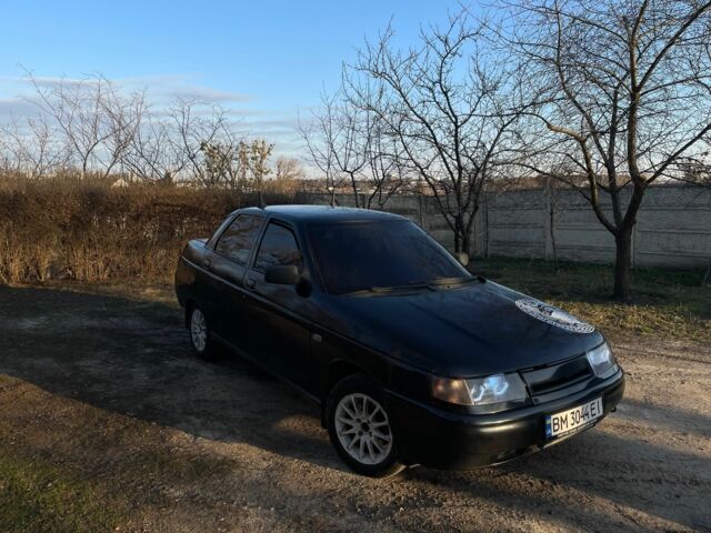 Черный ВАЗ 2110, объемом двигателя 1.6 л и пробегом 300 тыс. км за 1500 $, фото 1 на Automoto.ua