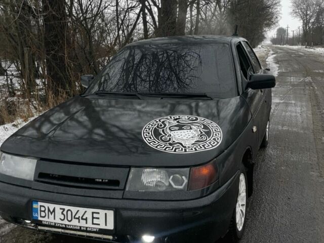 Черный ВАЗ 2110, объемом двигателя 1.6 л и пробегом 200 тыс. км за 1500 $, фото 1 на Automoto.ua