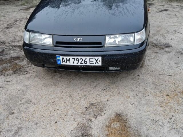Чорний ВАЗ 2110, об'ємом двигуна 1.6 л та пробігом 276 тис. км за 2100 $, фото 1 на Automoto.ua