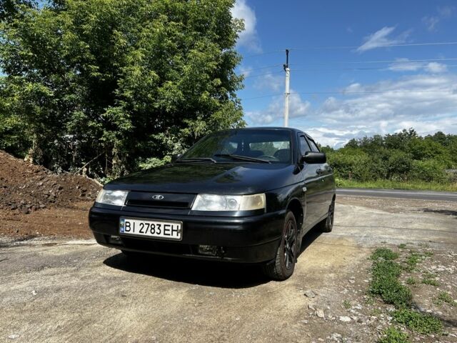 Черный ВАЗ 2110, объемом двигателя 1.6 л и пробегом 299 тыс. км за 2300 $, фото 1 на Automoto.ua
