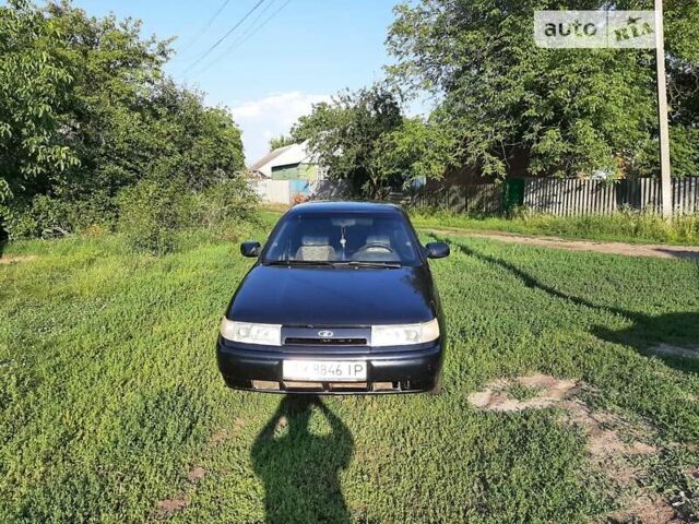 Черный ВАЗ 2110, объемом двигателя 1.6 л и пробегом 170 тыс. км за 1600 $, фото 1 на Automoto.ua