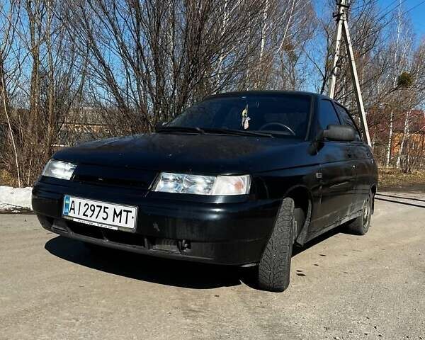 Черный ВАЗ 2110, объемом двигателя 1.6 л и пробегом 130 тыс. км за 1600 $, фото 1 на Automoto.ua
