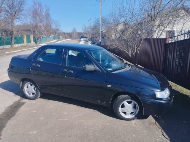 Черный ВАЗ 2110, объемом двигателя 1.6 л и пробегом 230 тыс. км за 1354 $, фото 1 на Automoto.ua