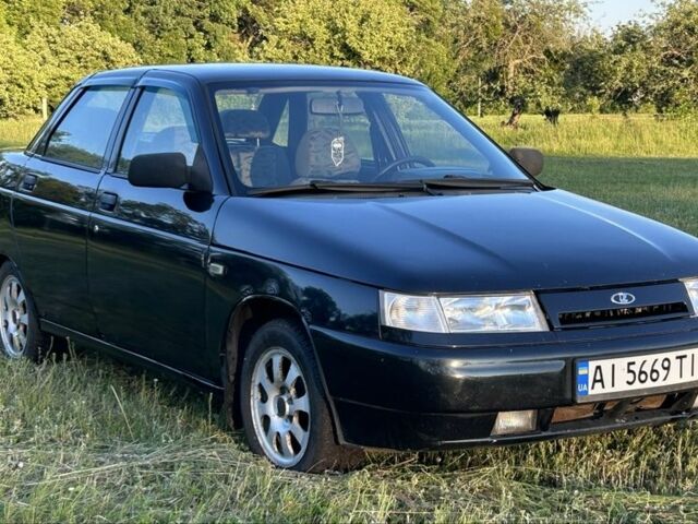 Черный ВАЗ 2110, объемом двигателя 1.6 л и пробегом 202 тыс. км за 1500 $, фото 1 на Automoto.ua