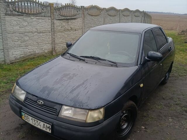 Черный ВАЗ 2110, объемом двигателя 2 л и пробегом 409 тыс. км за 679 $, фото 1 на Automoto.ua