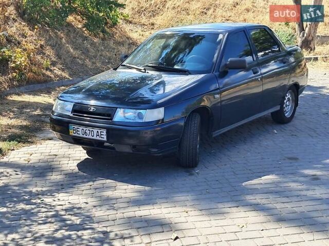 Черный ВАЗ 2110, объемом двигателя 1.6 л и пробегом 147 тыс. км за 2500 $, фото 1 на Automoto.ua
