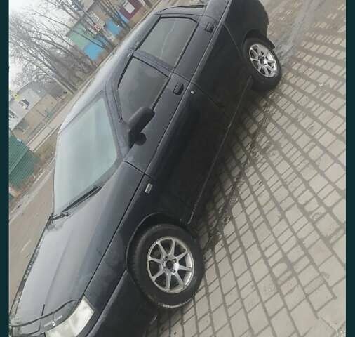 Черный ВАЗ 2110, объемом двигателя 1.6 л и пробегом 140 тыс. км за 2100 $, фото 1 на Automoto.ua