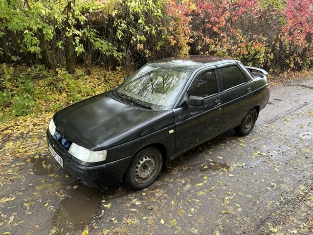Чорний ВАЗ 2110, об'ємом двигуна 1.6 л та пробігом 191 тис. км за 1100 $, фото 1 на Automoto.ua