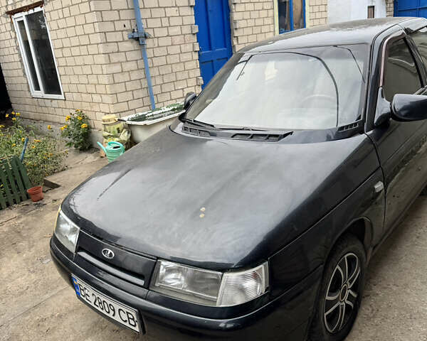 Чорний ВАЗ 2110, об'ємом двигуна 1.6 л та пробігом 192 тис. км за 1650 $, фото 1 на Automoto.ua