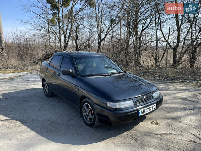Черный ВАЗ 2110, объемом двигателя 1.6 л и пробегом 150 тыс. км за 2200 $, фото 1 на Automoto.ua