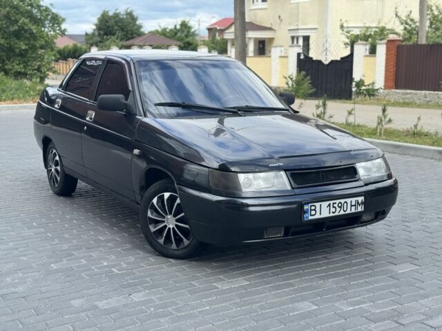 Чорний ВАЗ 2110, об'ємом двигуна 1.6 л та пробігом 193 тис. км за 1750 $, фото 1 на Automoto.ua