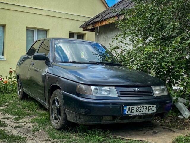 Черный ВАЗ 2110, объемом двигателя 1.6 л и пробегом 412 тыс. км за 1200 $, фото 1 на Automoto.ua
