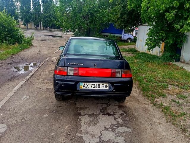 Черный ВАЗ 2110, объемом двигателя 1.6 л и пробегом 92 тыс. км за 850 $, фото 1 на Automoto.ua