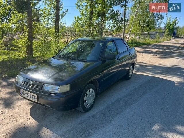 Черный ВАЗ 2110, объемом двигателя 1.6 л и пробегом 180 тыс. км за 950 $, фото 1 на Automoto.ua