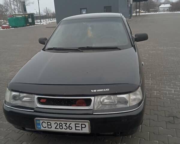Чорний ВАЗ 2110, об'ємом двигуна 1.6 л та пробігом 180 тис. км за 2500 $, фото 1 на Automoto.ua